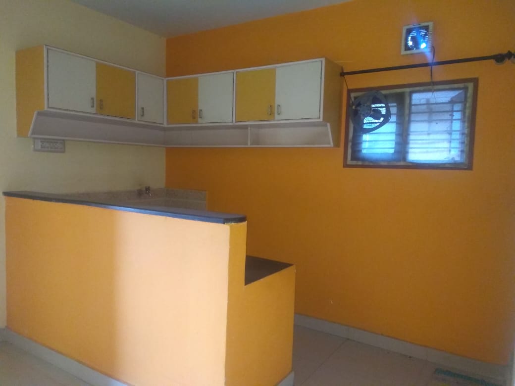 kitchen view of arundhadhi apartment in jayanagar bengaluru